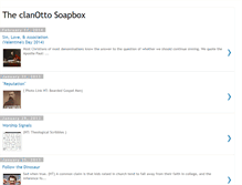 Tablet Screenshot of clanottosoapbox.blogspot.com