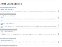 Tablet Screenshot of millergen.blogspot.com