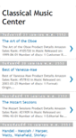 Mobile Screenshot of classical-music-center.blogspot.com