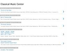Tablet Screenshot of classical-music-center.blogspot.com