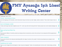 Tablet Screenshot of fmvayazagawritingcenter.blogspot.com