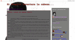 Desktop Screenshot of elcaballlerodelatristefigura.blogspot.com
