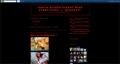 Desktop Screenshot of justindrewbieber.blogspot.com