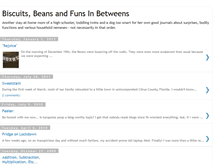 Tablet Screenshot of biscuitsandbeans.blogspot.com