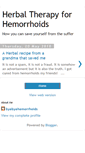 Mobile Screenshot of byebyehemorrhoids.blogspot.com