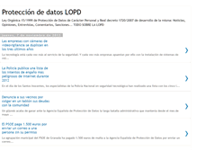 Tablet Screenshot of lopdbizkaia.blogspot.com