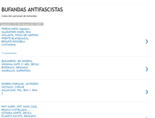 Tablet Screenshot of bufandasantifas.blogspot.com