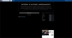 Desktop Screenshot of internidautorearredamenti.blogspot.com