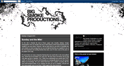 Desktop Screenshot of bigsmokeproduction.blogspot.com