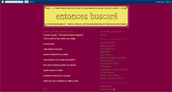 Desktop Screenshot of entoncesbuscare.blogspot.com