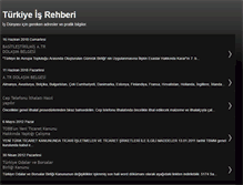 Tablet Screenshot of is-rehberi.blogspot.com