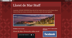 Desktop Screenshot of lloret-de-mar-stuff.blogspot.com