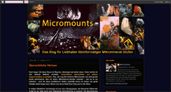 Desktop Screenshot of micromounts.blogspot.com