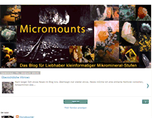 Tablet Screenshot of micromounts.blogspot.com