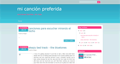 Desktop Screenshot of micancionpreferida.blogspot.com