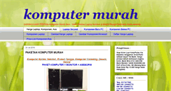 Desktop Screenshot of komputermurah-zaindo.blogspot.com