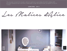 Tablet Screenshot of alice-malices.blogspot.com