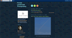 Desktop Screenshot of floridalandscapephotography.blogspot.com