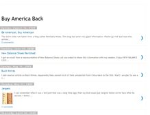 Tablet Screenshot of buyamericaback.blogspot.com