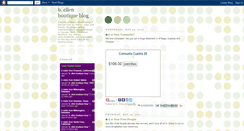 Desktop Screenshot of bellenboutique.blogspot.com