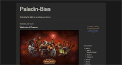 Desktop Screenshot of paladin-bias.blogspot.com