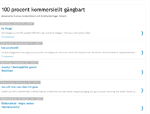 Tablet Screenshot of 100-procent-kommersiellt-gangbart.blogspot.com