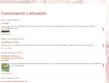 Tablet Screenshot of comunicacionglenis.blogspot.com