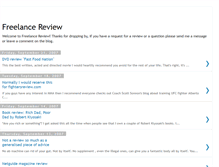 Tablet Screenshot of freelancereview.blogspot.com