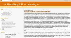 Desktop Screenshot of photoshop-cs2-learn.blogspot.com