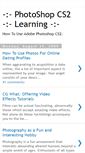 Mobile Screenshot of photoshop-cs2-learn.blogspot.com