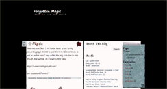 Desktop Screenshot of forgotten-magic.blogspot.com