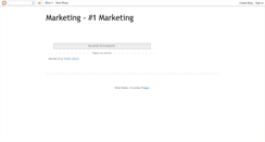 Desktop Screenshot of 1-marketing.blogspot.com