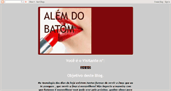 Desktop Screenshot of alemdobatom.blogspot.com