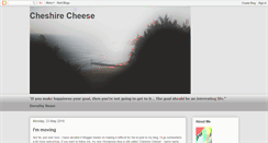 Desktop Screenshot of cheshirecheese.blogspot.com