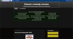 Desktop Screenshot of classiccomedymovies.blogspot.com