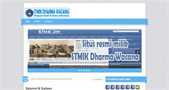 Desktop Screenshot of prodi-si-stmikdw.blogspot.com