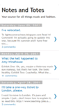 Mobile Screenshot of notesandtotes.blogspot.com