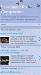 Mobile Screenshot of passionateforcompassion.blogspot.com