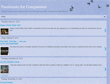 Tablet Screenshot of passionateforcompassion.blogspot.com