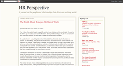 Desktop Screenshot of hrperspective.blogspot.com