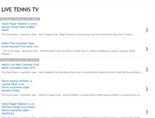 Tablet Screenshot of ourtennistv.blogspot.com