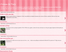 Tablet Screenshot of coisas-de-taty.blogspot.com