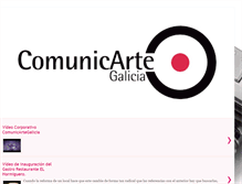 Tablet Screenshot of comunicartegalicia.blogspot.com