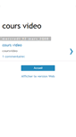 Mobile Screenshot of courvideo.blogspot.com