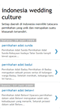 Mobile Screenshot of indonesiawedding.blogspot.com