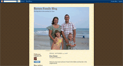 Desktop Screenshot of barnesfamilygvmo.blogspot.com