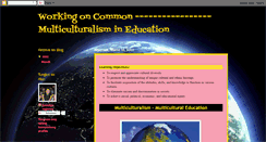 Desktop Screenshot of iloveteachingmulticuralism.blogspot.com