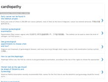 Tablet Screenshot of cardiopathy.blogspot.com