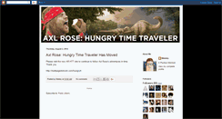 Desktop Screenshot of hungrytimetraveler.blogspot.com