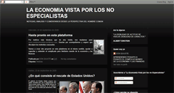 Desktop Screenshot of medioeconomista.blogspot.com